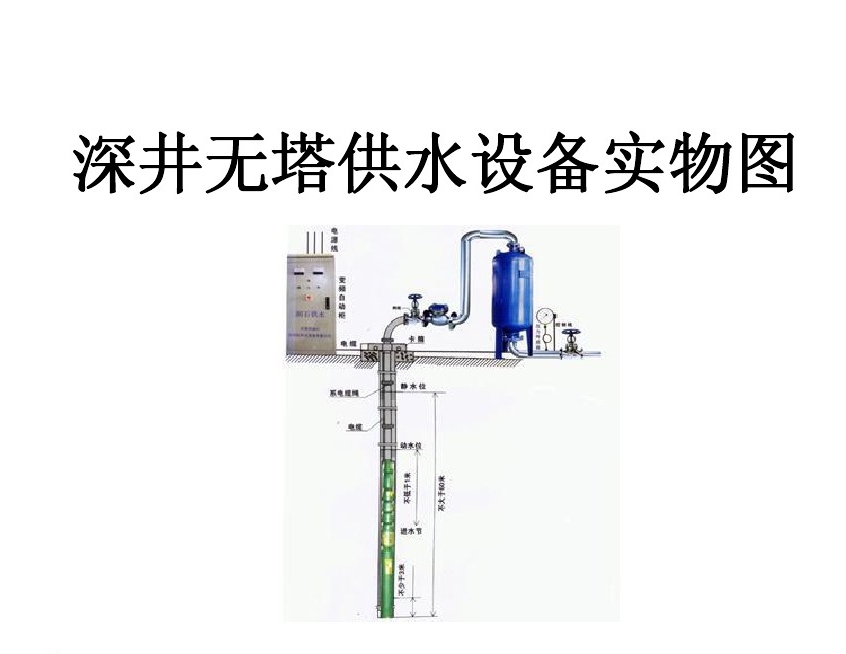 九寨沟井泵无塔式供水设备